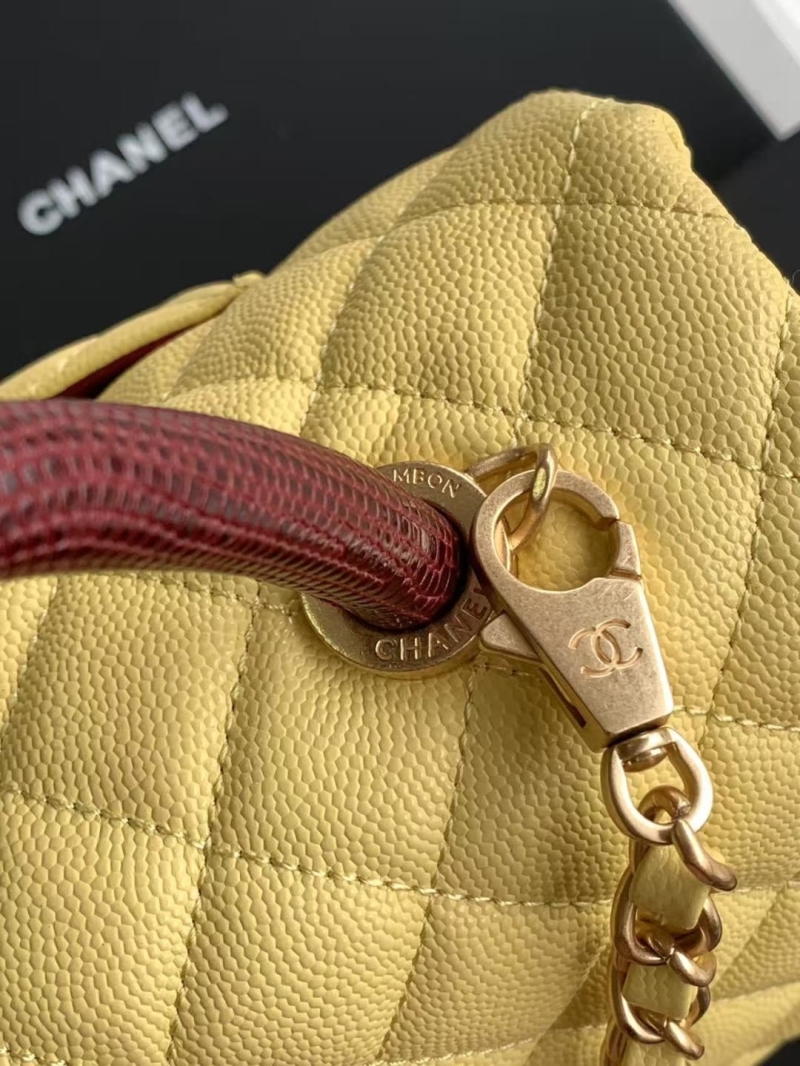 Ch**el top handle bags